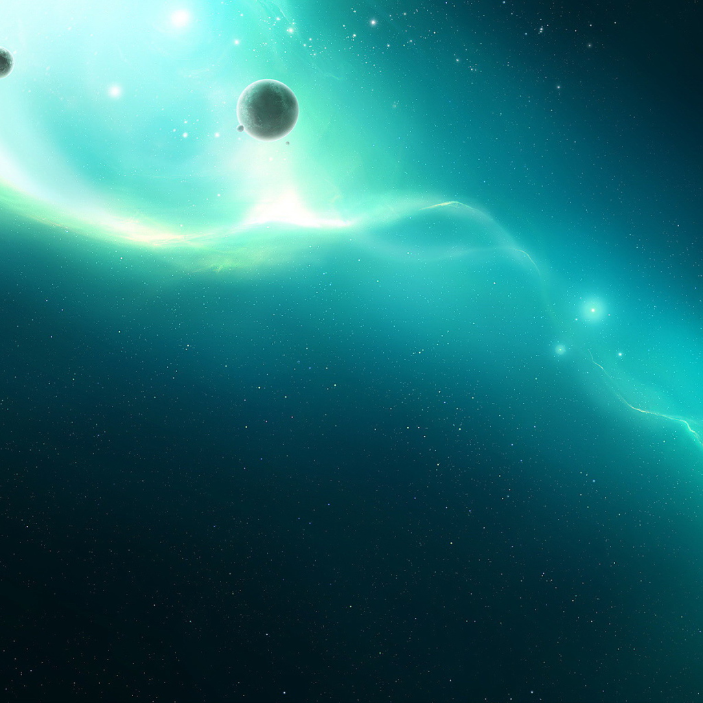 Планеты около свечения