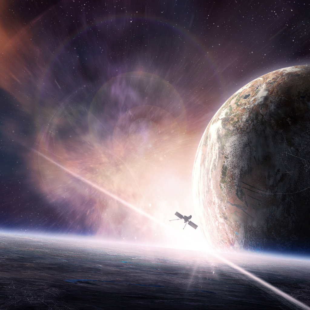 Спутник около планет