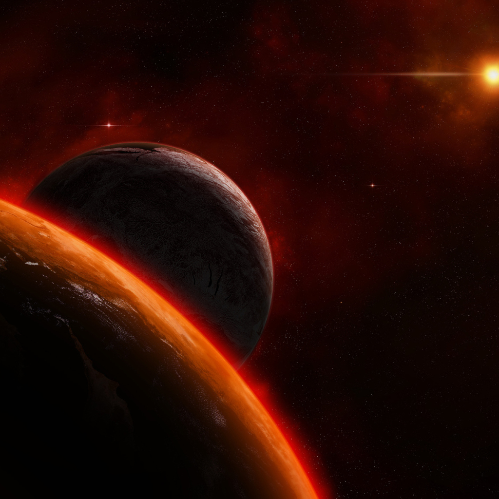 Два космических гиганта