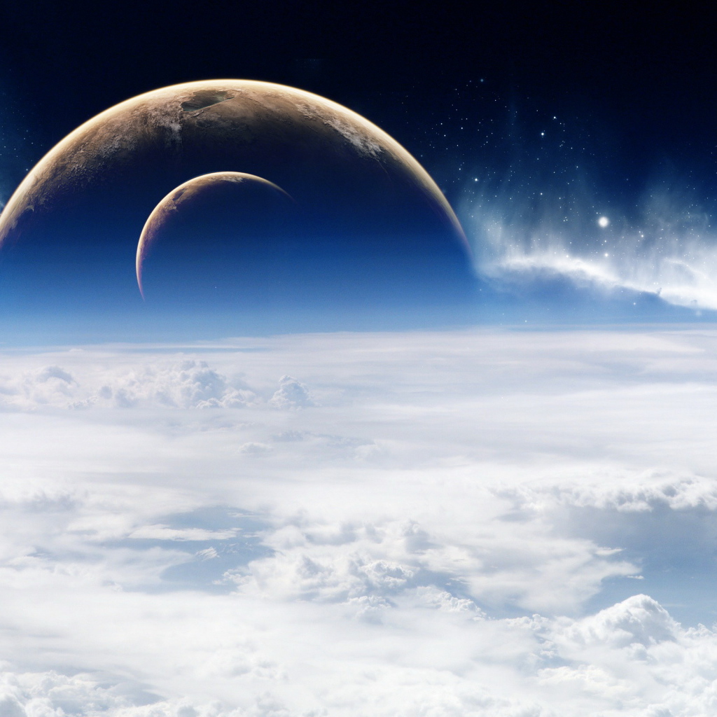 Две планеты на горизонте