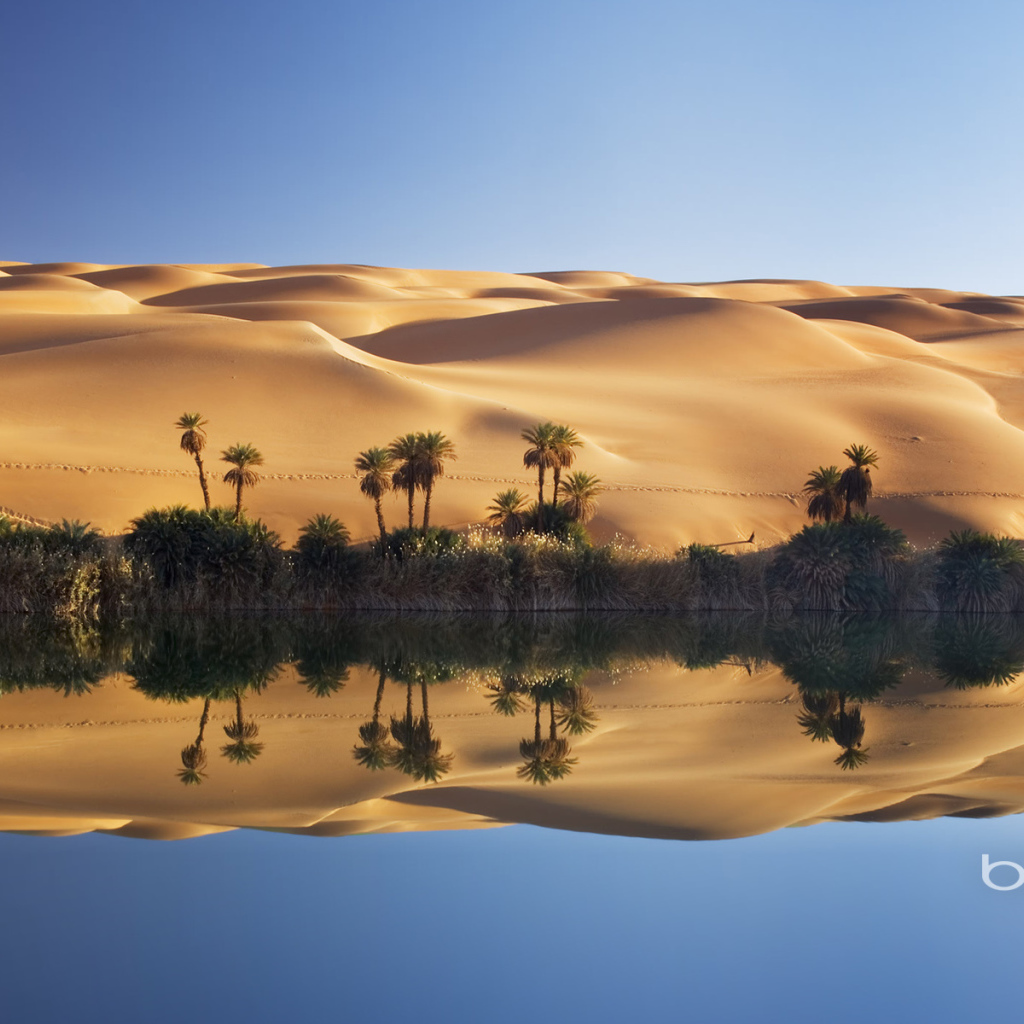 Ливия Озеро Эль Ма