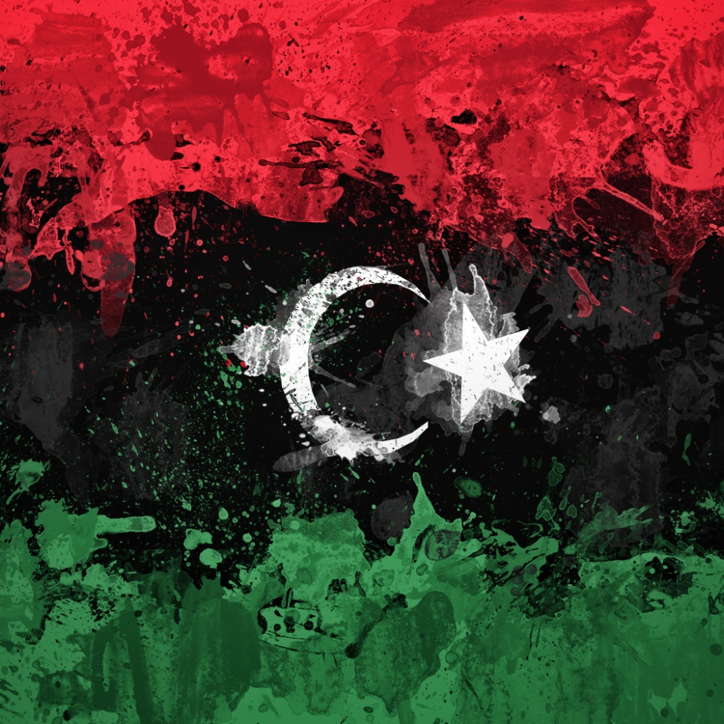 Libya Flag war