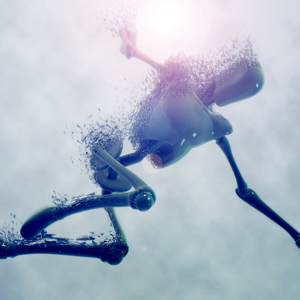 Робот в воде