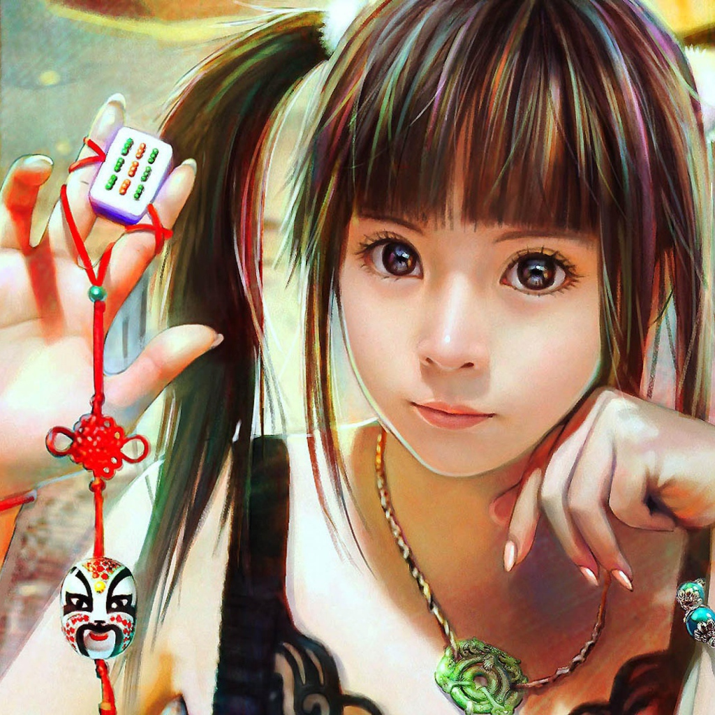 Девочка с амулетом