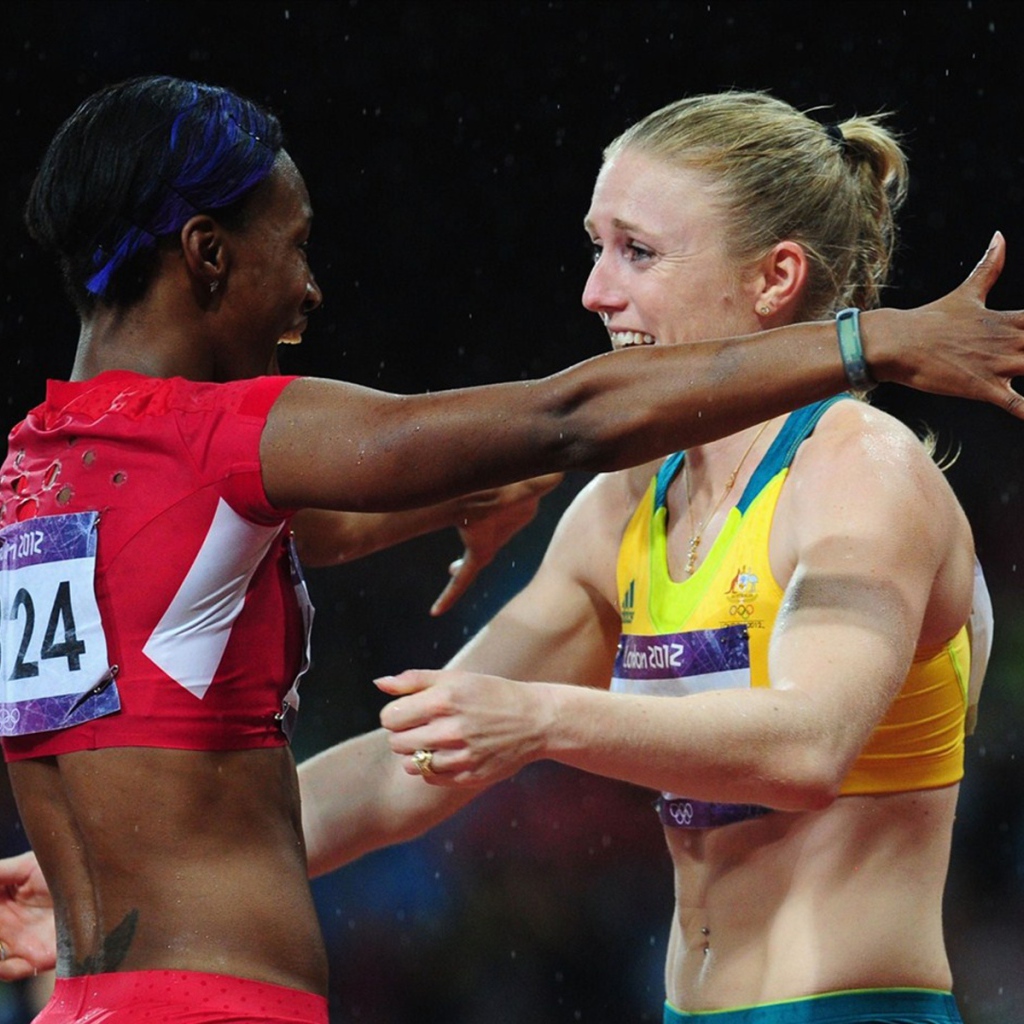 Sally Pearson, Kellie Wells