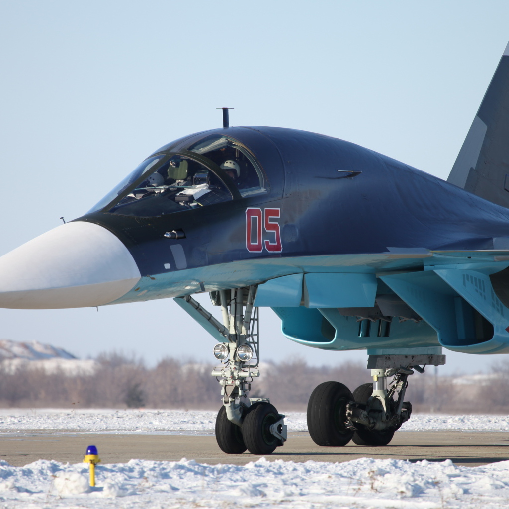 бомбардировщик Су-34