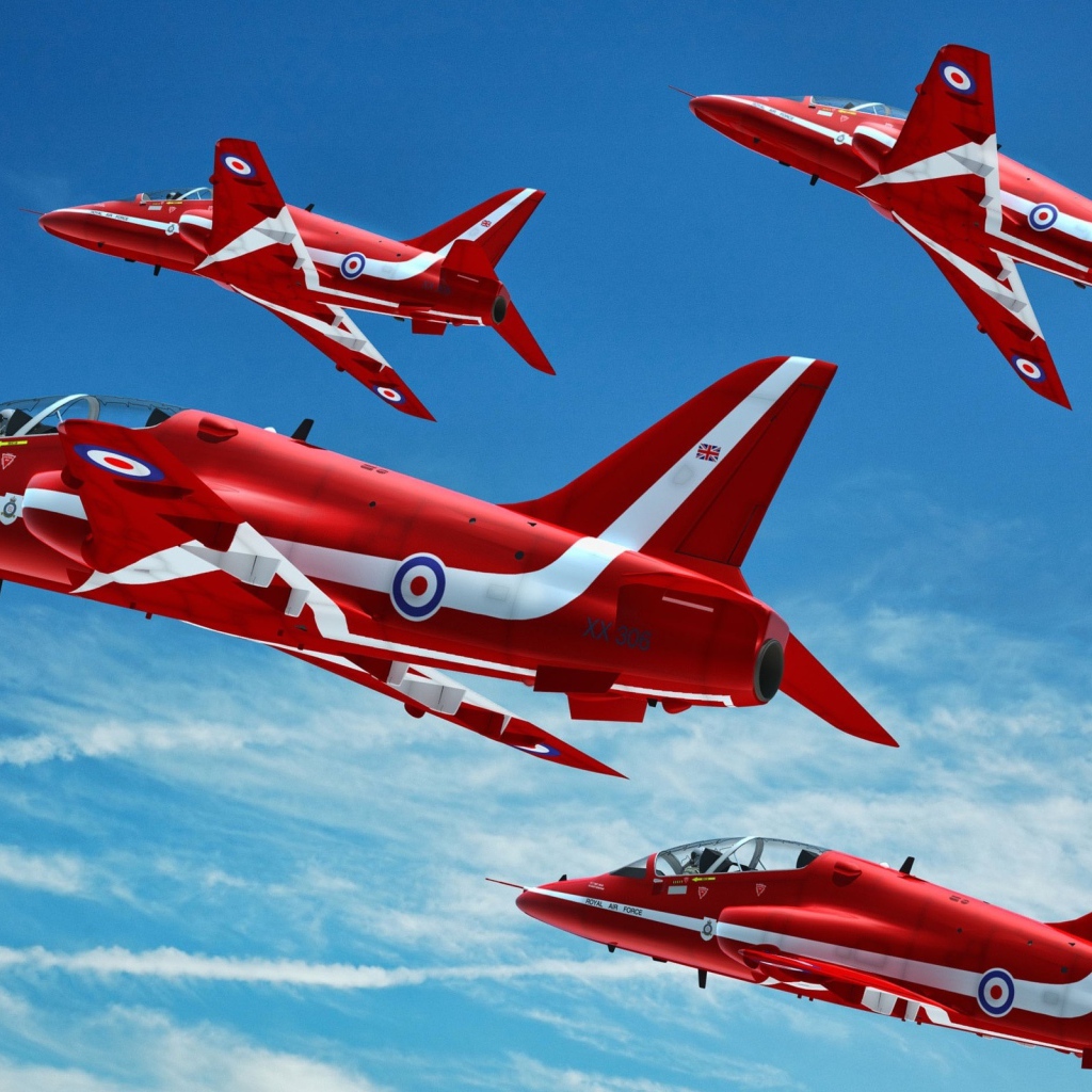 Красные самолеты