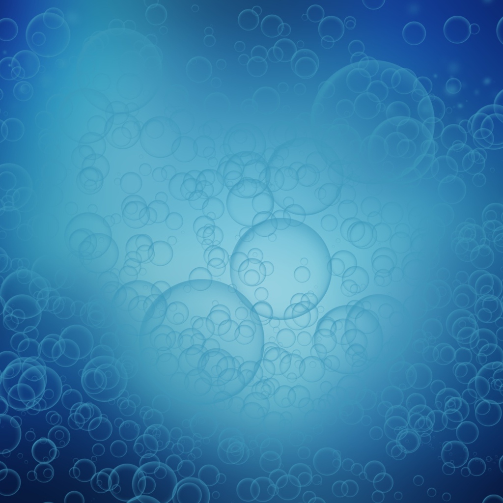 Фон с пузырьками