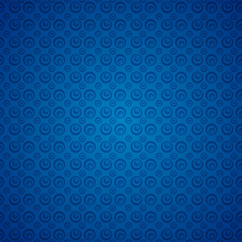Синий фон с кругами