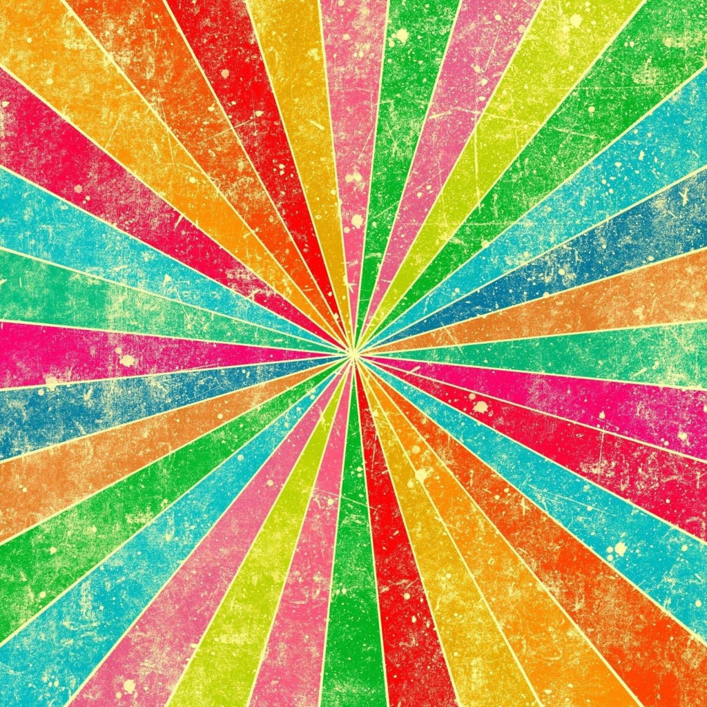 Радужные обои