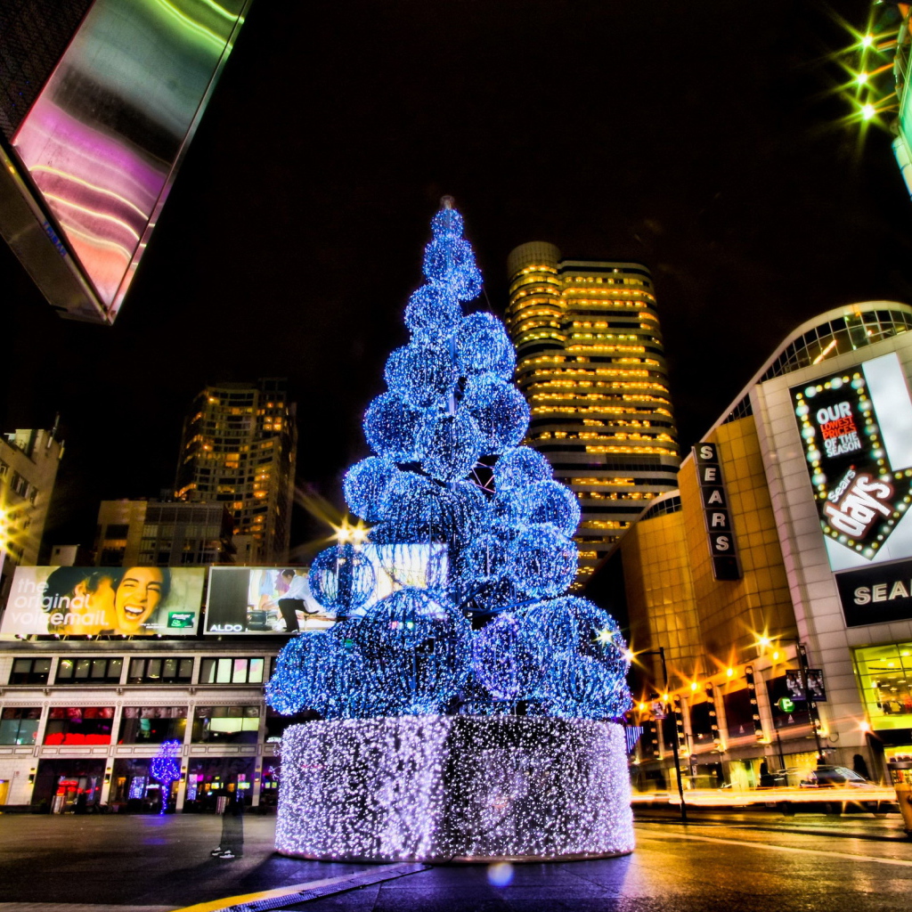 Городская елка на Рождество
