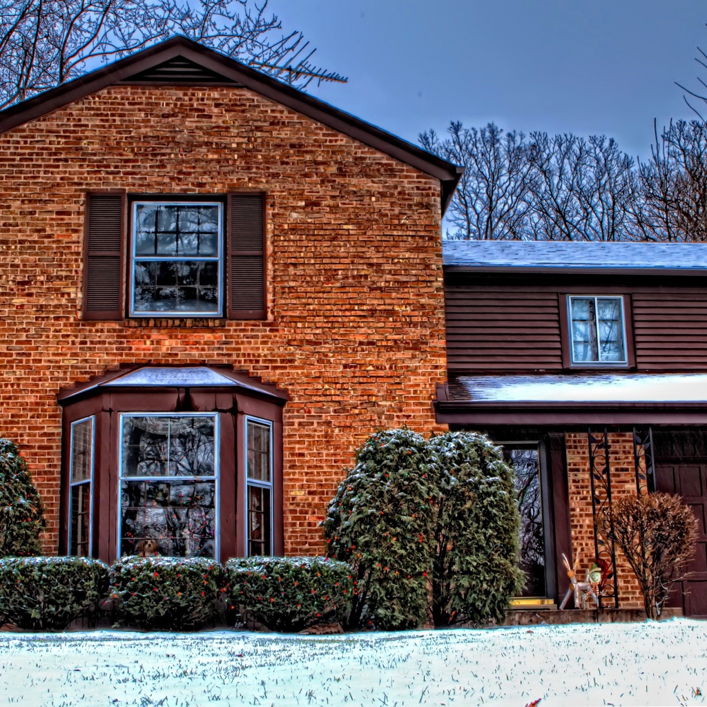 Дом на Рождество