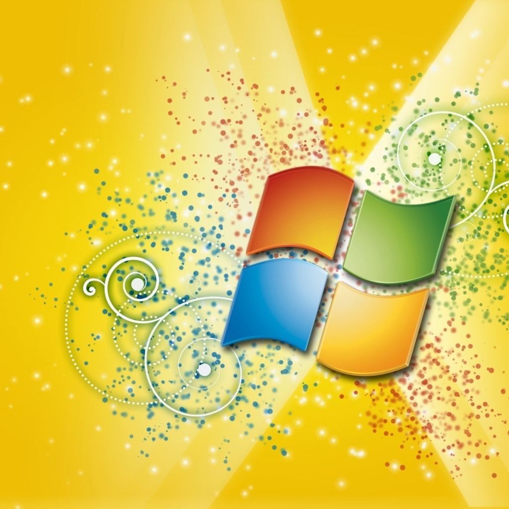 Виндовс на желтом