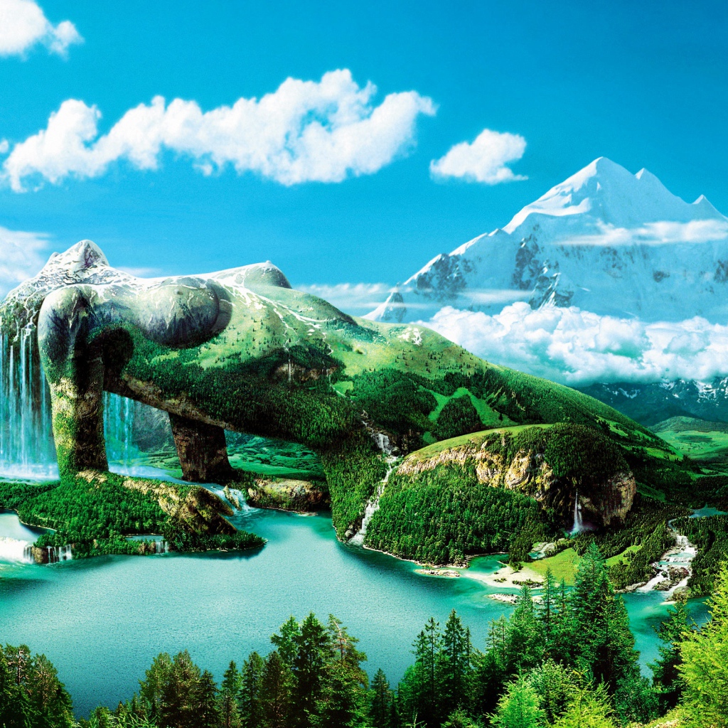 Девушка земля