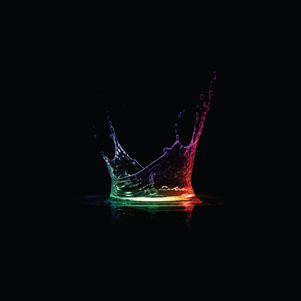 Всплеск в темной воде