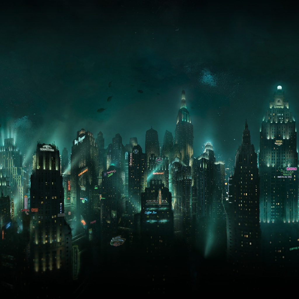 Небоскребы под водой