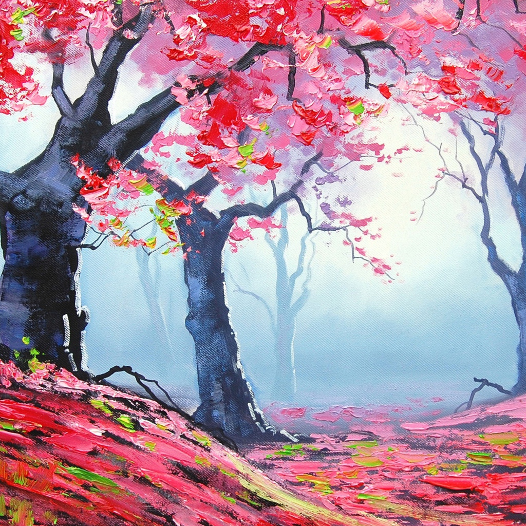 Картина осень