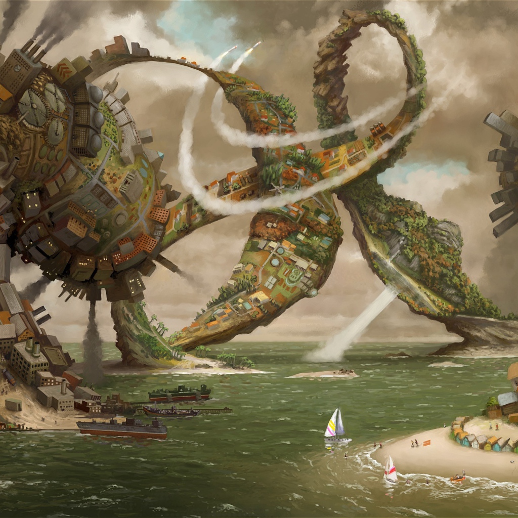 Фантастический город