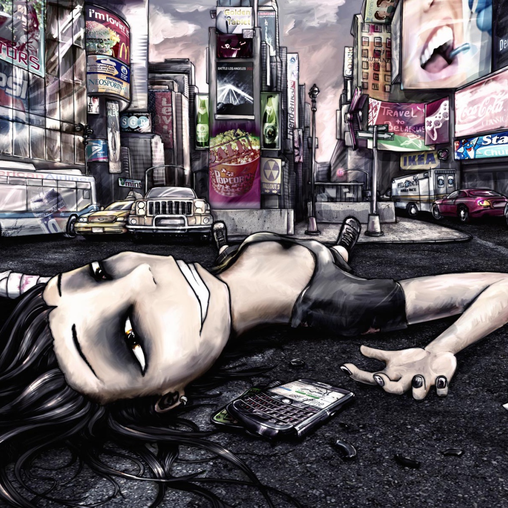 Готическая девушка