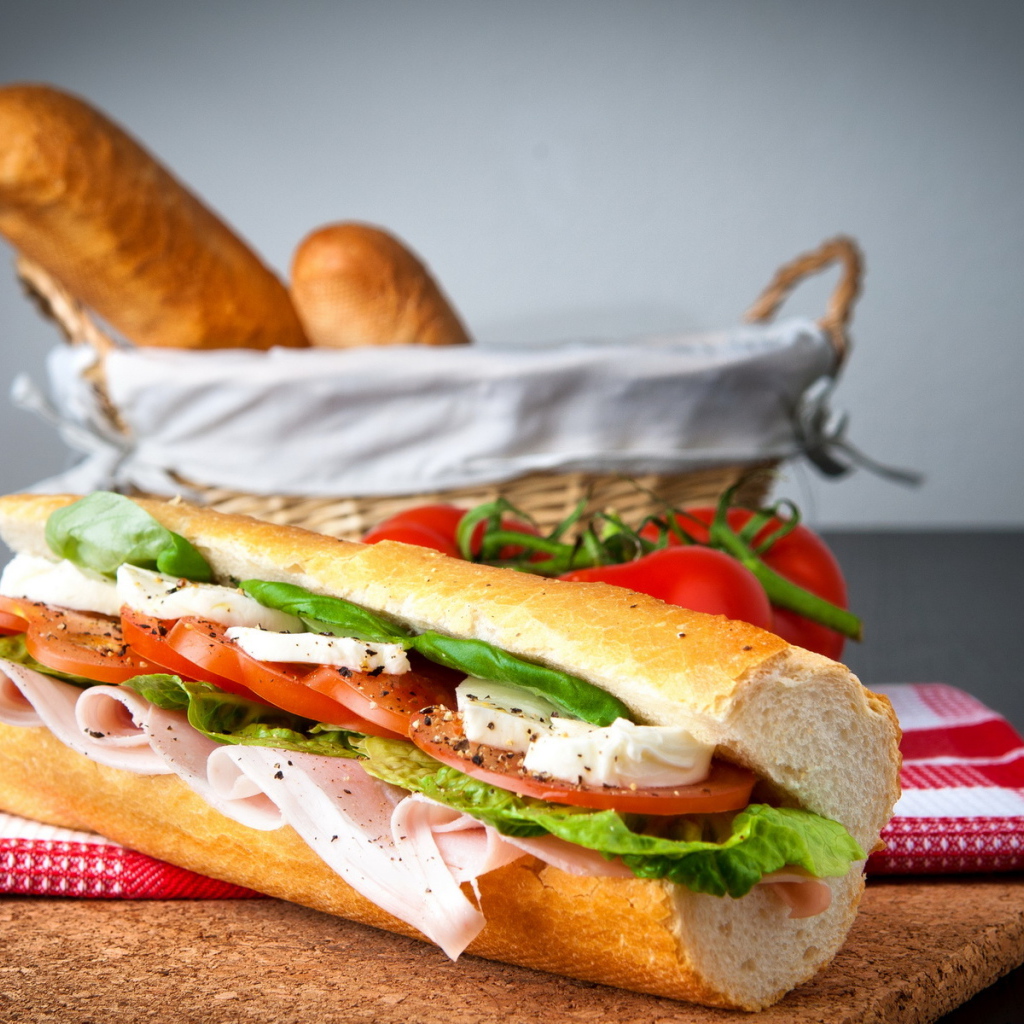 Большой сэндвич