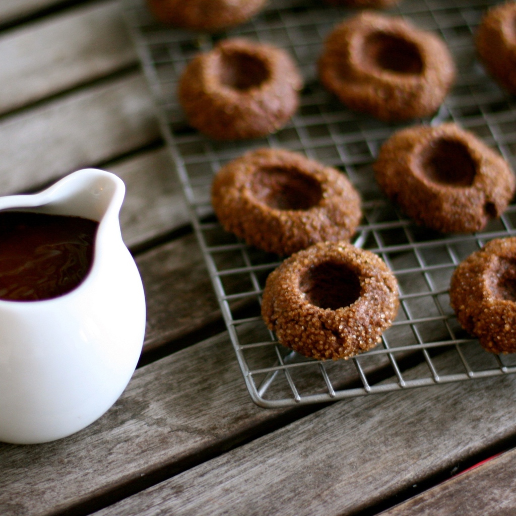 Печенье и горячий шоколад