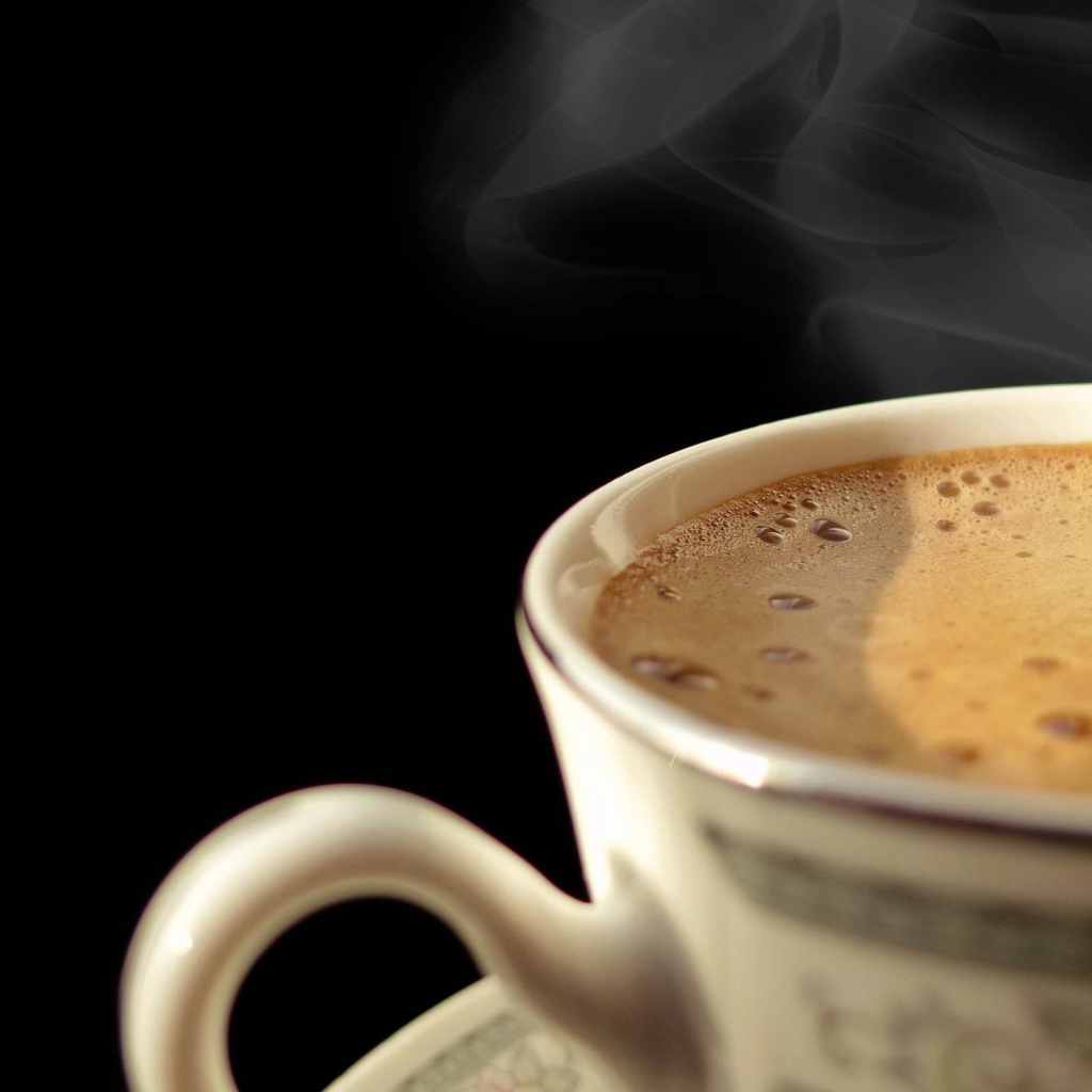 Пар от кофе