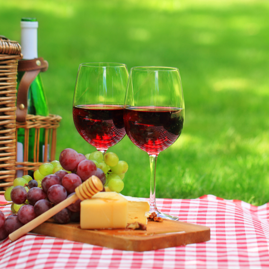 Вино на природе