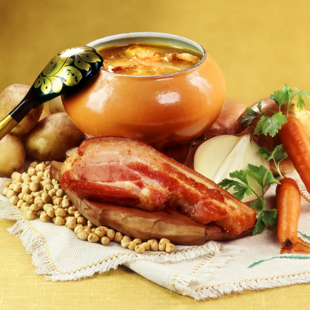 Суп в горшочке