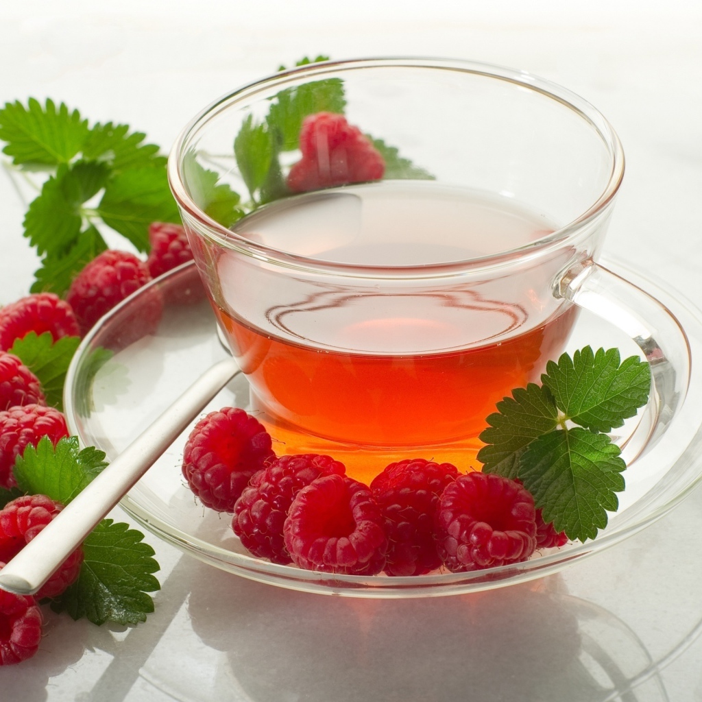 Малиновый чай