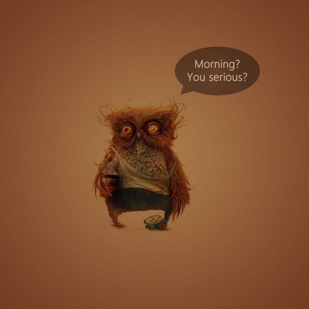 Невыспавшаяся сова