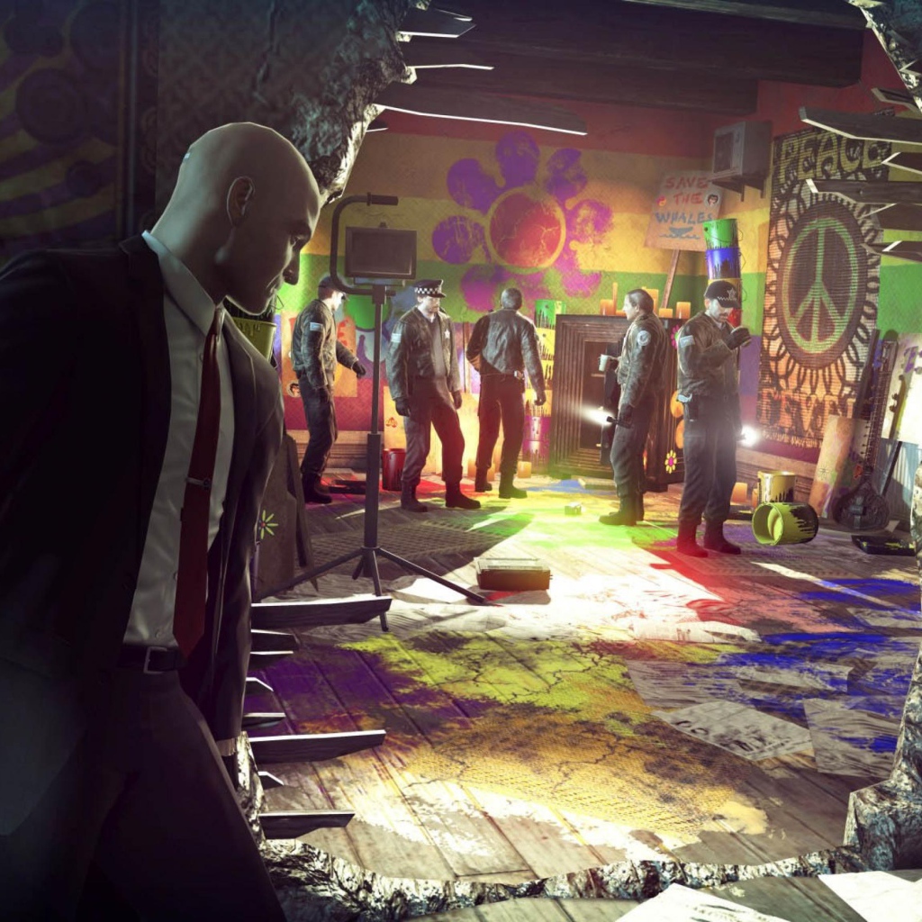 Сцена из Hitman Absolution