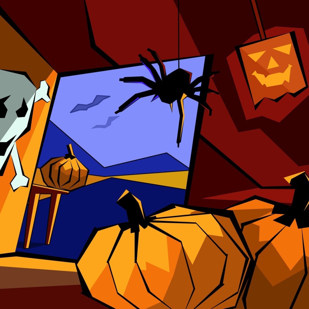 Картина на хэллоуин