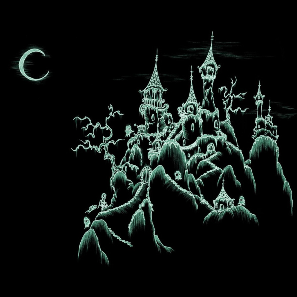 Замок на хэллоуин