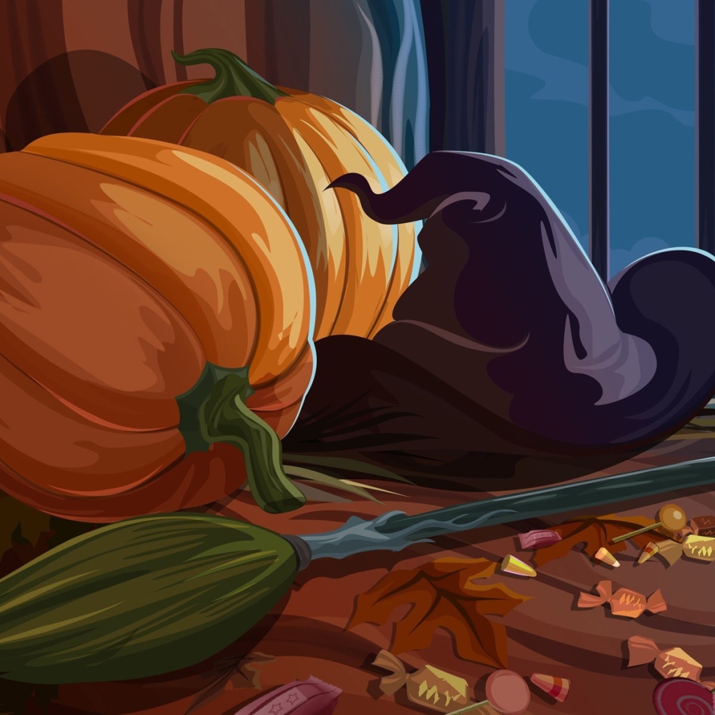 Тыквы и метла