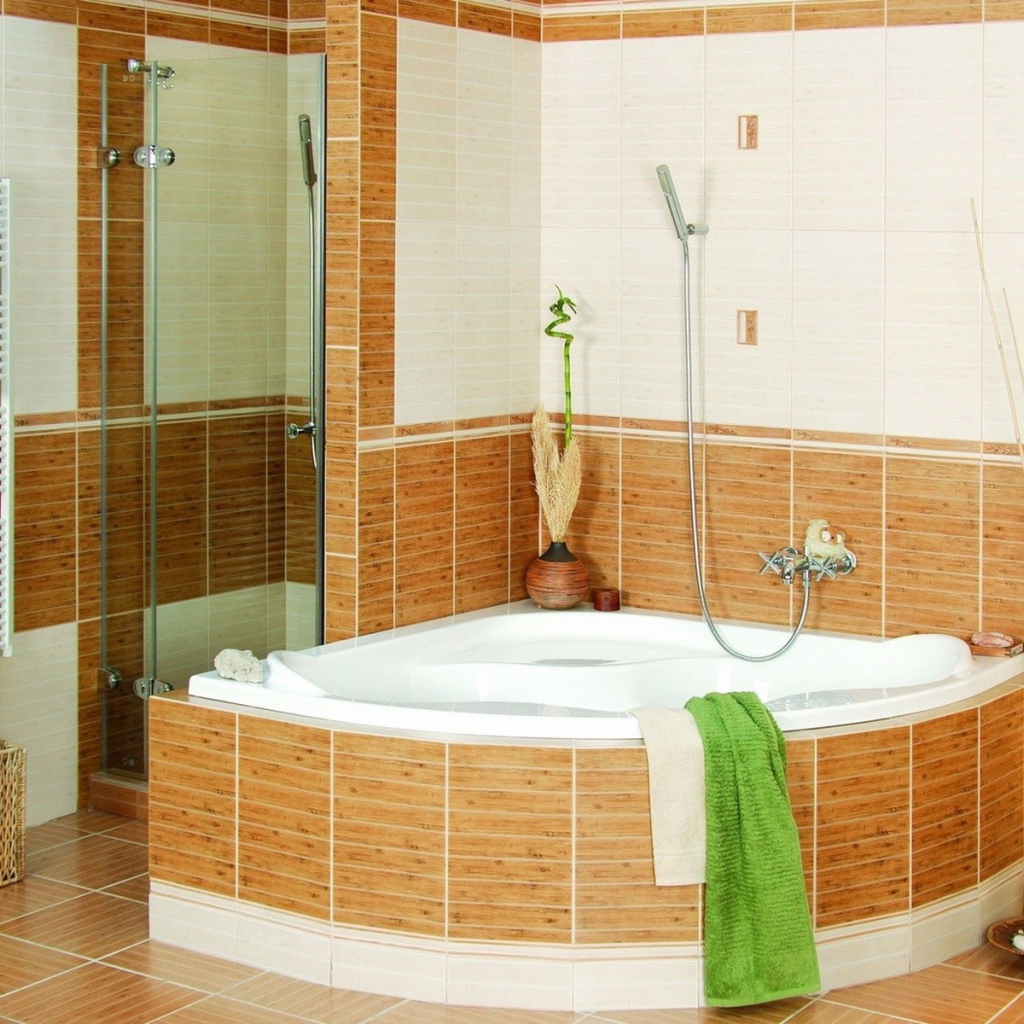 Интерьер ванной комнаты