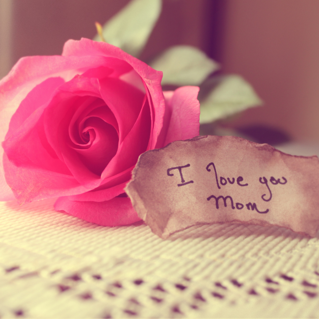 Записка и роза