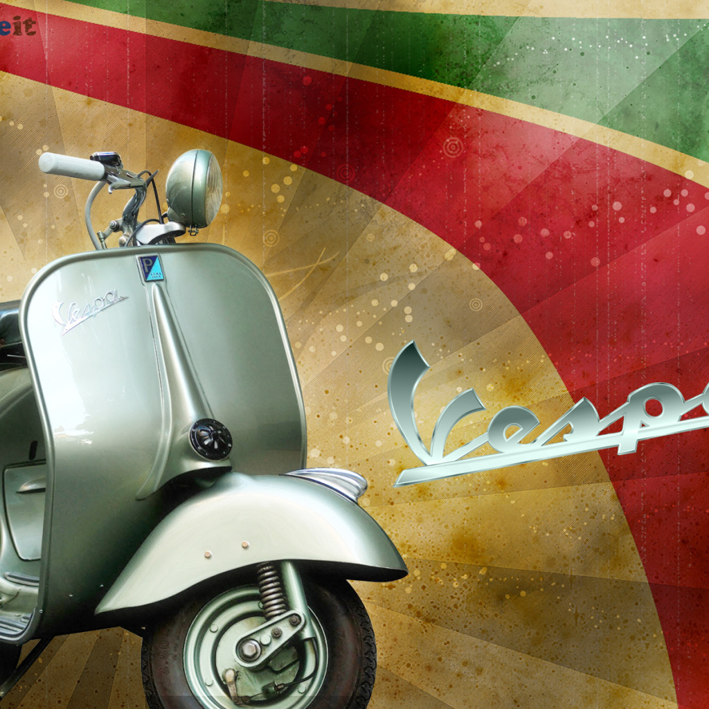 Vespa Винтажные обои