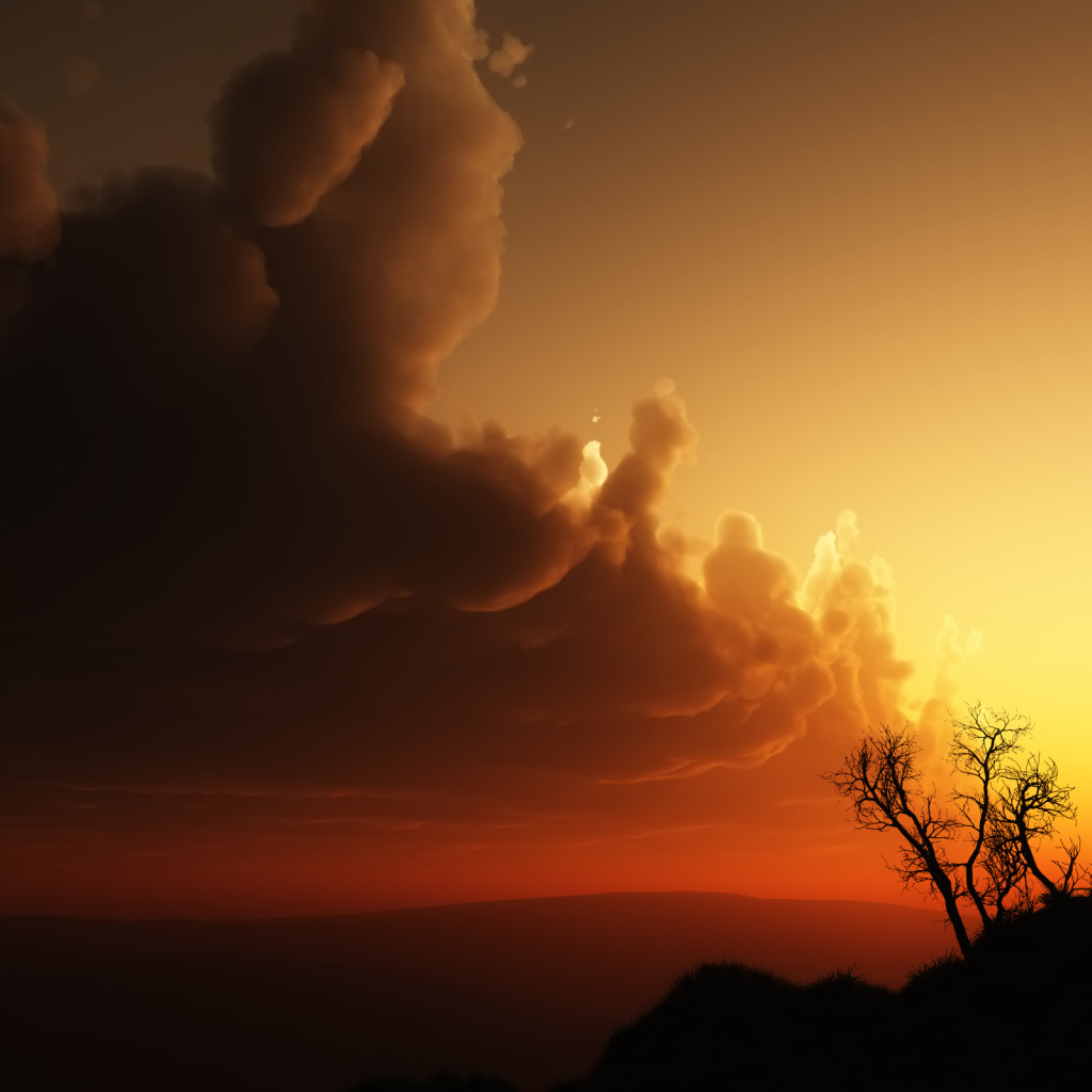 Закат и облака