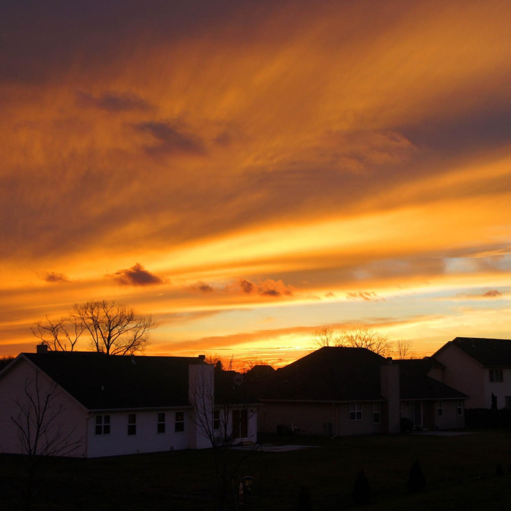 Закат в Висконсине