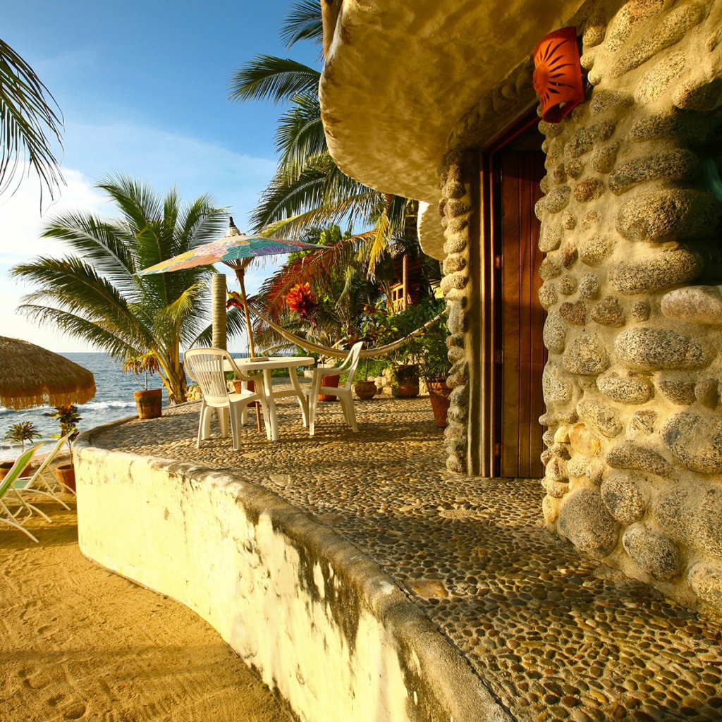 Утро на пляже