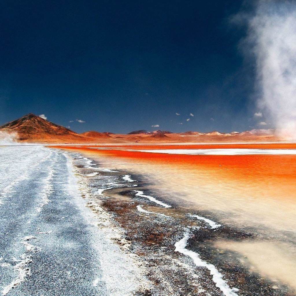 Оранжевый пляж