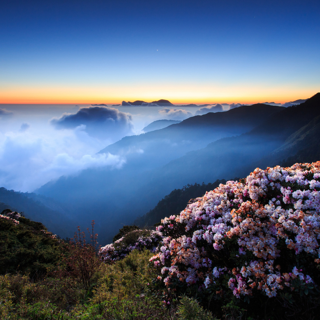 Горы в облаках