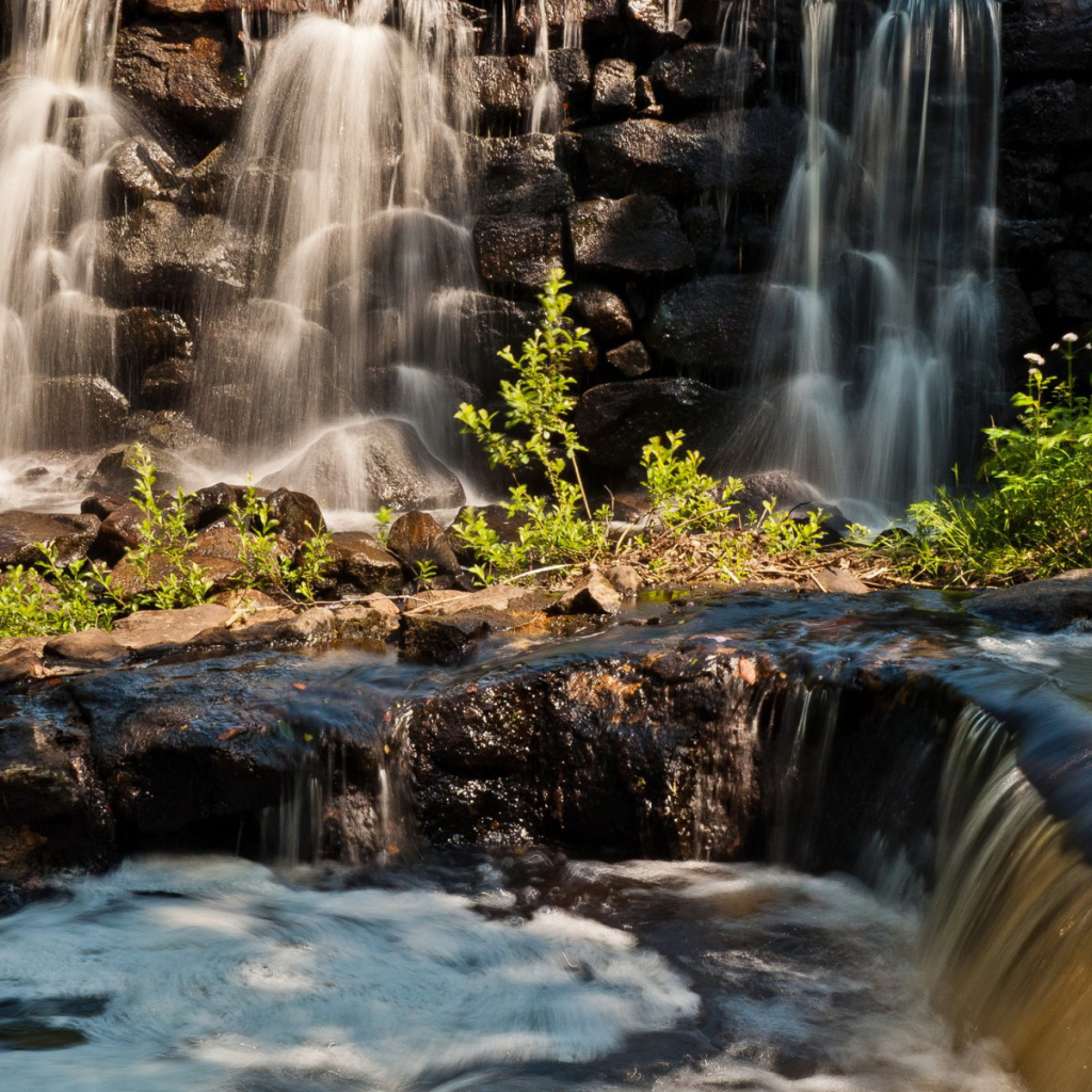 Водопады в Швеции