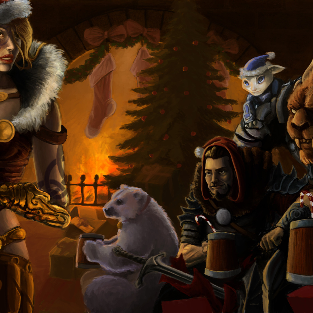 Новогодние герои