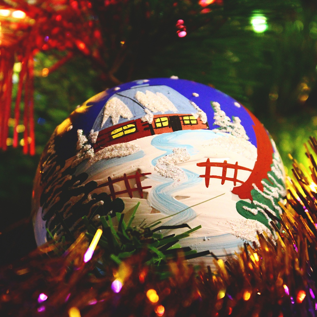 Разрисованный шар