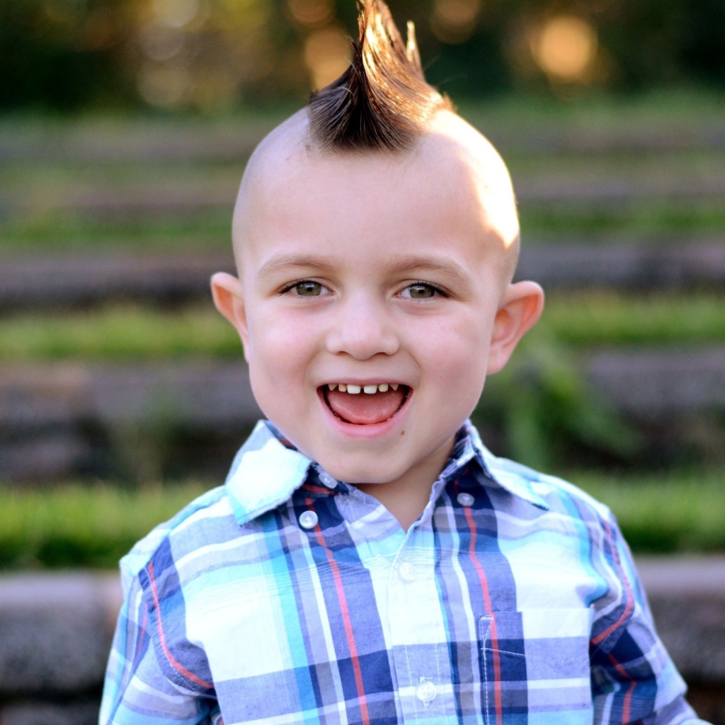 Мальчик с ирокезом