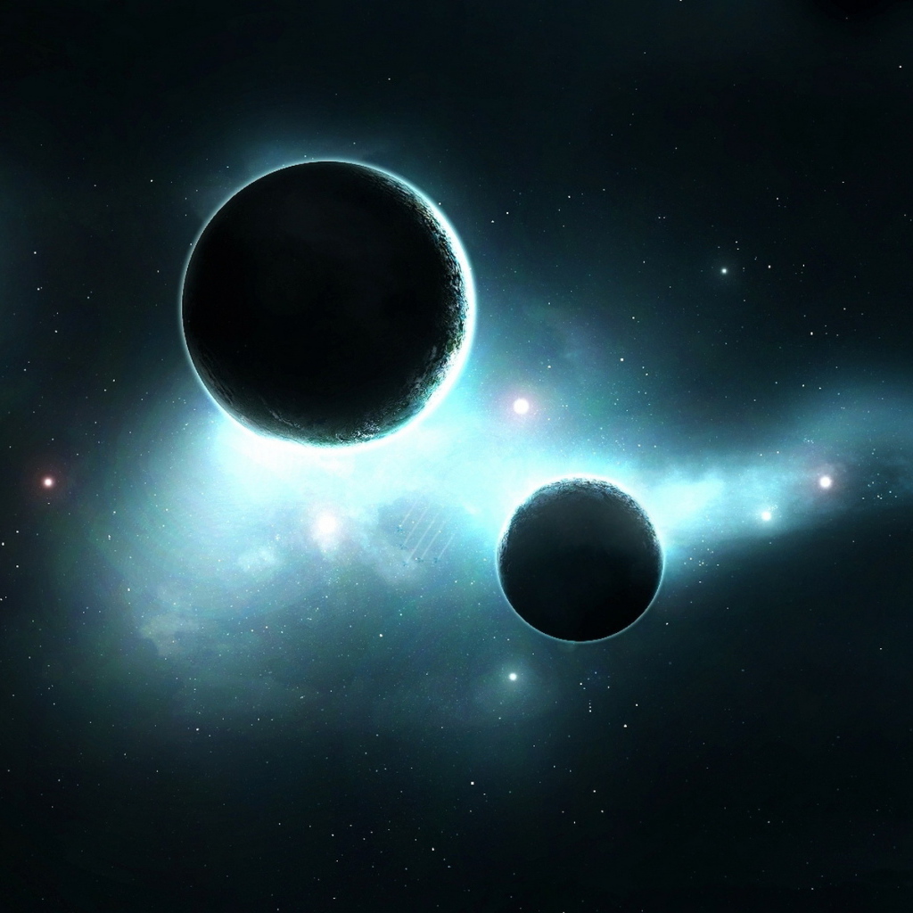 Планета и спутник