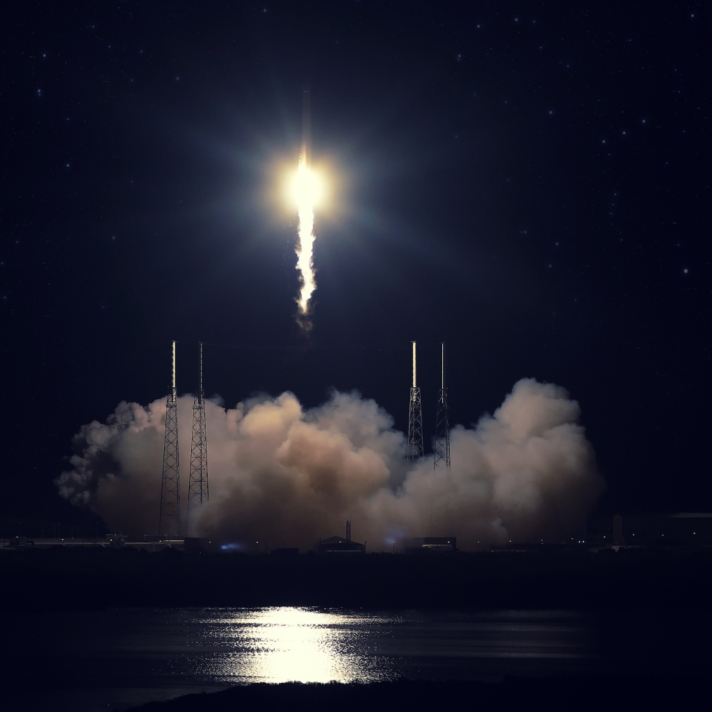 Взлет ракеты