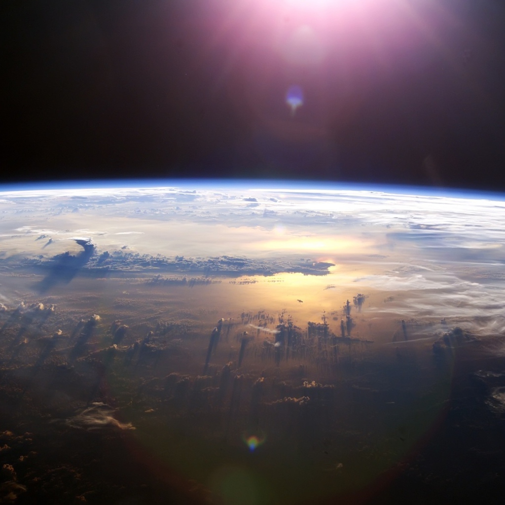 Тихий океан из космоса