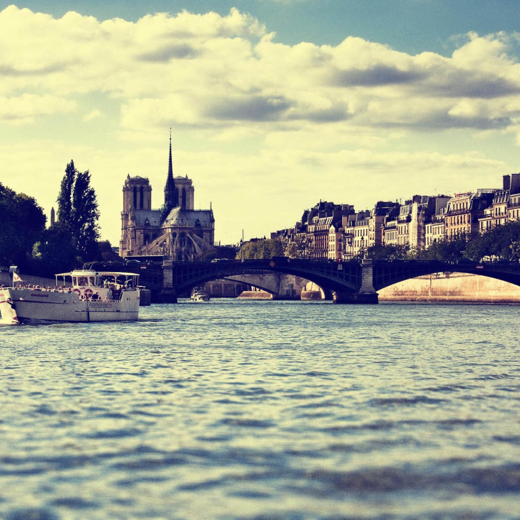 Мост в Париже